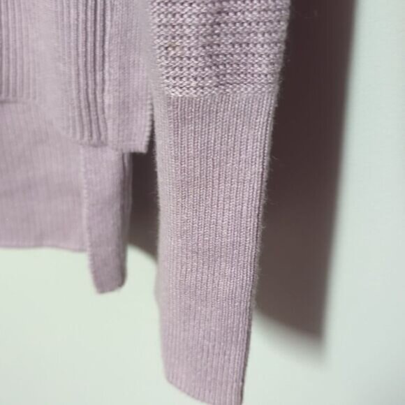 Banana Republic Purple Pima Cashmere Sweater - Picture 4 of 5